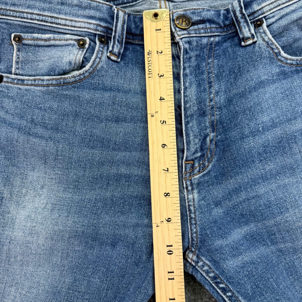 Revtown Jeans Men 32x30 (Fit 33x28) Tapered Selvedge Decade Denim Cotton Linen - Picture 10 of 15